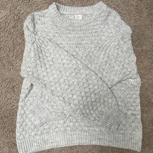 NWOT Gray Crewneck Pull over sweater